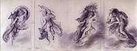 War and Bellona, Bacchus and Pomone