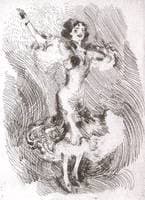 Dancer with Castanets