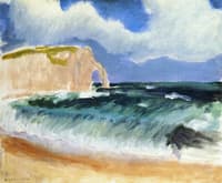 Gale at Etretat