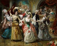 The Beau at the Soirée
