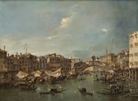 Grand Canal with the Rialto Bridge