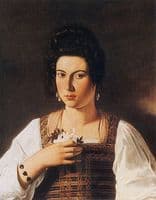 Portrait of a Courtesan, Fillede Melandroni