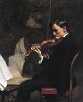 The Violin Student, Paris