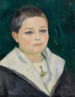 Leon Goujon in Sailor-Suit