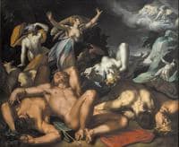 Niobe Mourning her Children
