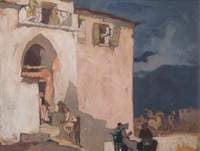 Old Houses, Taormina, Sicily
