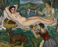 Composition, Nude