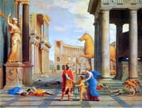 Andromache Entrusting her Son Astyanax to Odysseus