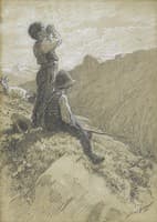 Shepherd Boys On A Mountain