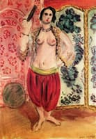 Odalisque with Tambourine