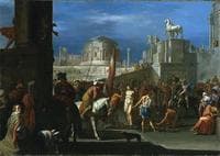 Clorinda Saving Olinda and Sophronia from the Stake