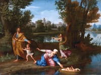 Moses Cast into the Nile