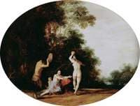 Nymphs and Satyr