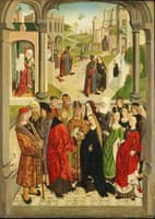The Marriage of the Virgin, with the Expulsion of Saint Joachim from the Temple, the Angel Appearing