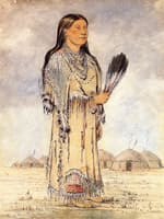 Seet-Sé-be-a, The Mid-day Sun, Hidatsa