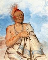 Tcha-tó-ga, Mad Buffalo, Osage