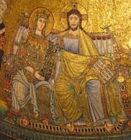 Christ and the Virgin Enthroned