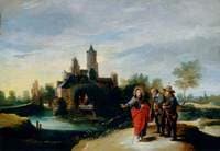 Christ and Disciples on the Way to Emmaus