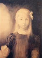 Portrait of a Little Blond Girl: Jeanne Roberte