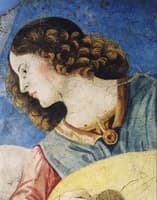 Angel with lute