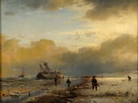 Winter on the Dutch Coast