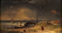 Storm on the Dutch Coast