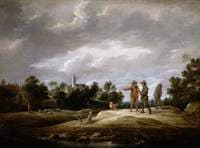 Peasants Conversing