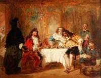 Mme Jourdain Discovers Her Husband at the Dinner Which He Gave to the Marquise and Count Dorante