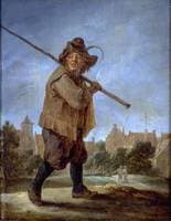 Peasant Walking