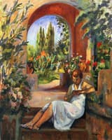 Figure under an Arch