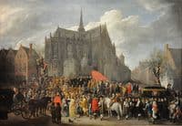 The Popinjay Shooting in Brussels, 1652
