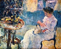 Woman with Spool