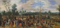 Pilgrims near City