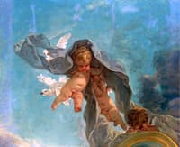 Putti with Doves (fragment)