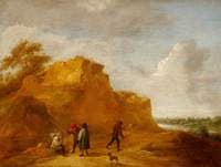 Sand Cliff and Figures