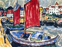 Sailboat in Harbor