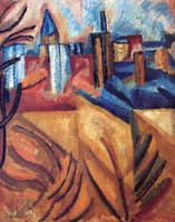 Rooftops, View from the Rue Seguier