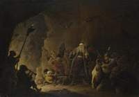 The Rich Man being led to Hell