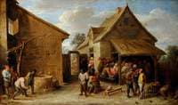 The Yard of an Inn