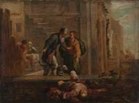 Tobit and the Dead Israelite (after Domenico Fetti)