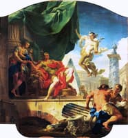 Life of Aeneas - Mercury Appearing to Aeneas