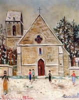 The Eglise de St. Hilarion (Seine et Oise)