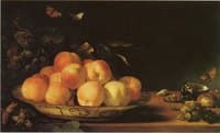 Still Life with Peaches
