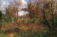 Girl in the Woods
