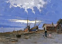 Fishing Boats at the Shore