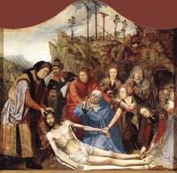 Carpenter's Guild Altarpiece (central panel:Lamentation)