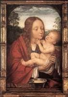Virgin and Child in a Landscape