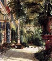 Das Innere des Palmenhauses