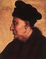 Portrait Profile of an Old Man