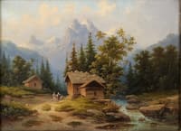 Summer day in the mountains